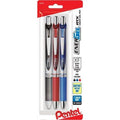 EnerGel RTX Retractable Liquid Gel Pen 0.3 mm Extra Fine Assorted Color Pkg. 3