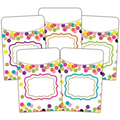 CONFETTI LIBRARY POCKETS - MULTI PACK 35 PCS