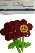 Felt Smiley Flower | 4CT