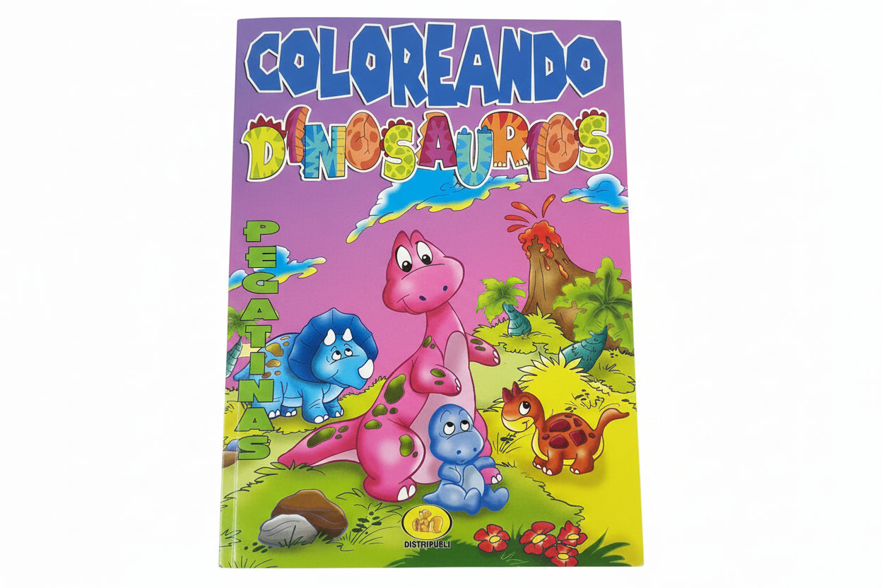 Coloreando Dinosaurios