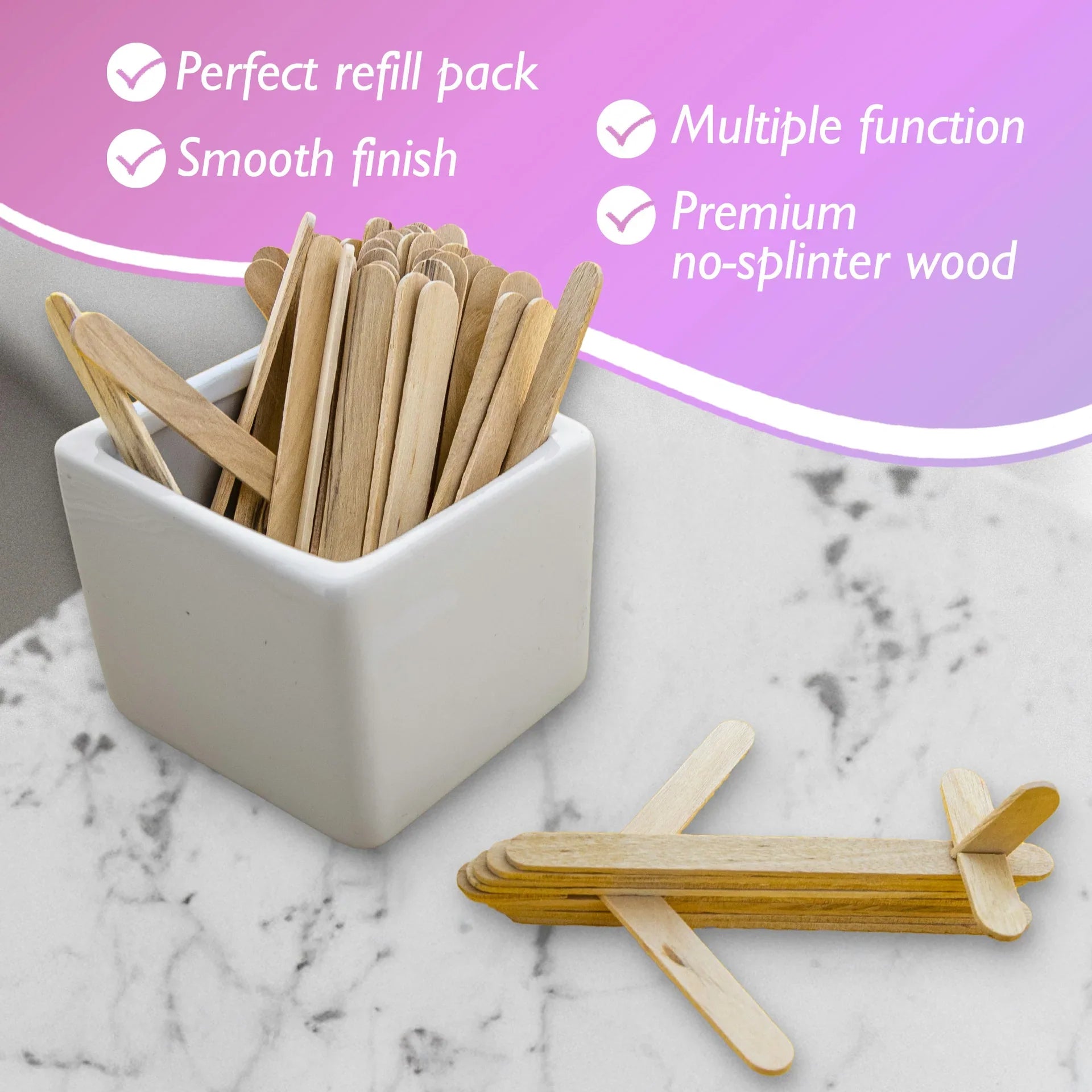 Natural Craft Stick (1000/Box)