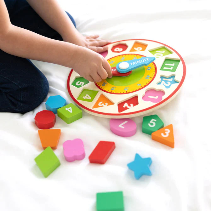 SHAPE SORTING CLOCK