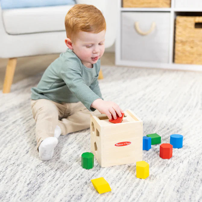 SHAPE SORTING CUBE CLASSIC TOY