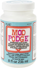 Plaid Mod Podge Dishwasher Safe| 8oz