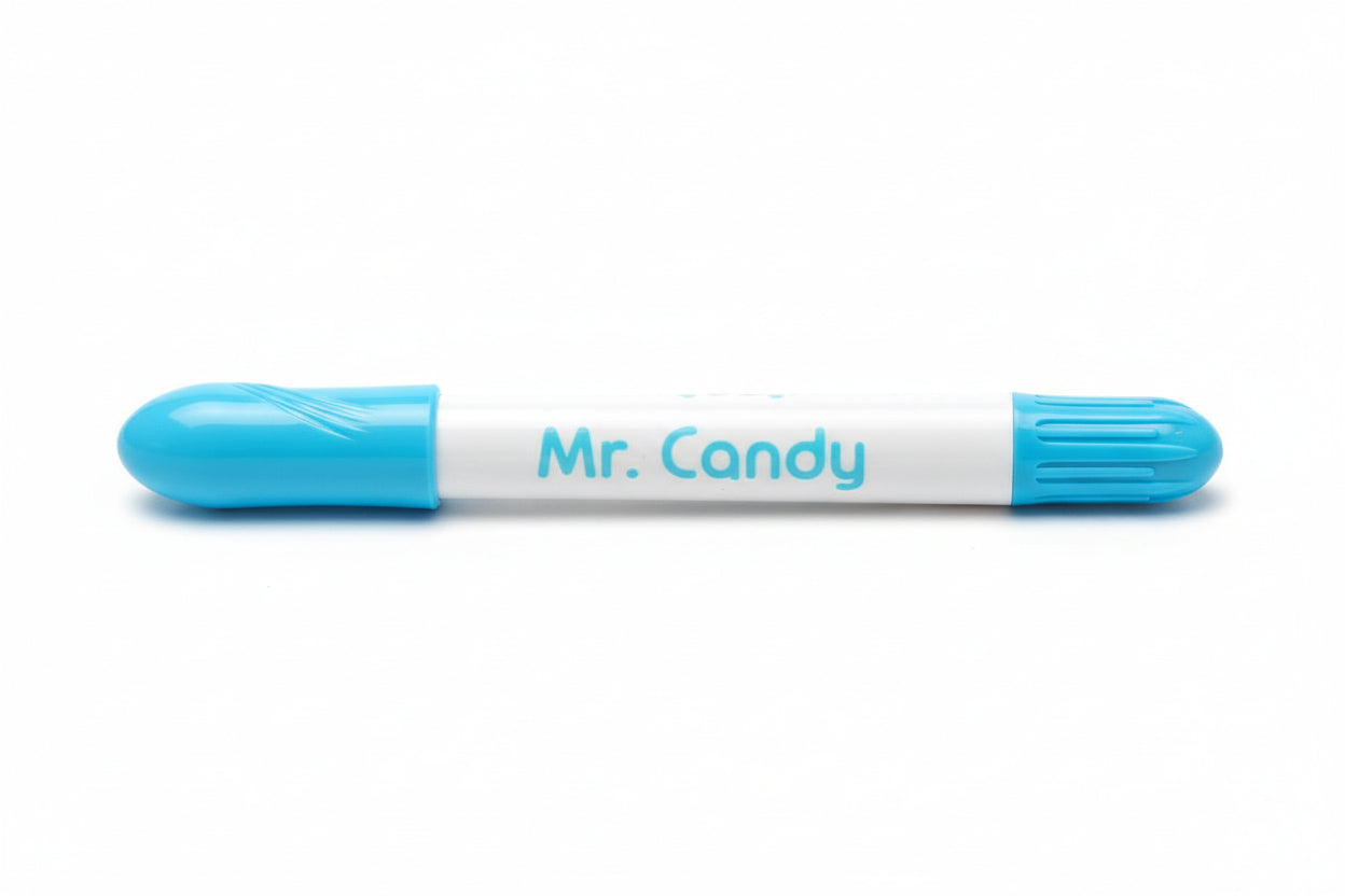 Candy Dry Highlighter | Resaltador seco color azul pastel.