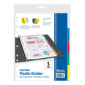 INDEX DIVIDER 5 COLORS TABS