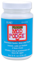 Plaid Mod Podge Fabric Finish | 8oz