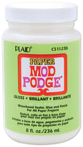 Plaid Mod Podge Paper Gloss Finish | 8oz