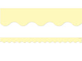 Pastel Yellow Scalloped Borde Trim| 35 feet