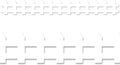 BORDER PICKET FENCE 48 FT. 24 STRIPS