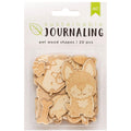 WOOD SHAPE PETS SUSTAINABLE JOURNALING 20PCS