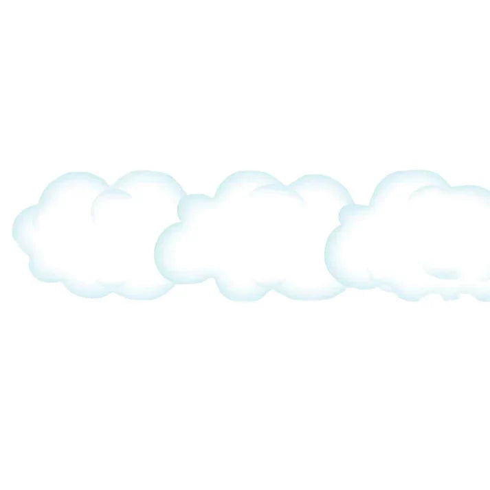 CLOUD DIE CUT BORDERS 12 STRIPS