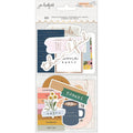 EPHEMERA PHRASE GOLD FOIL PEACEFUL HEART 40PCS