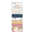 WASHI TAPE GOLD FOIL PEACEFUL HEART 8PCS
