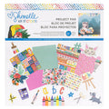 BOX OF CRAYONS PAPER PAD 12X12