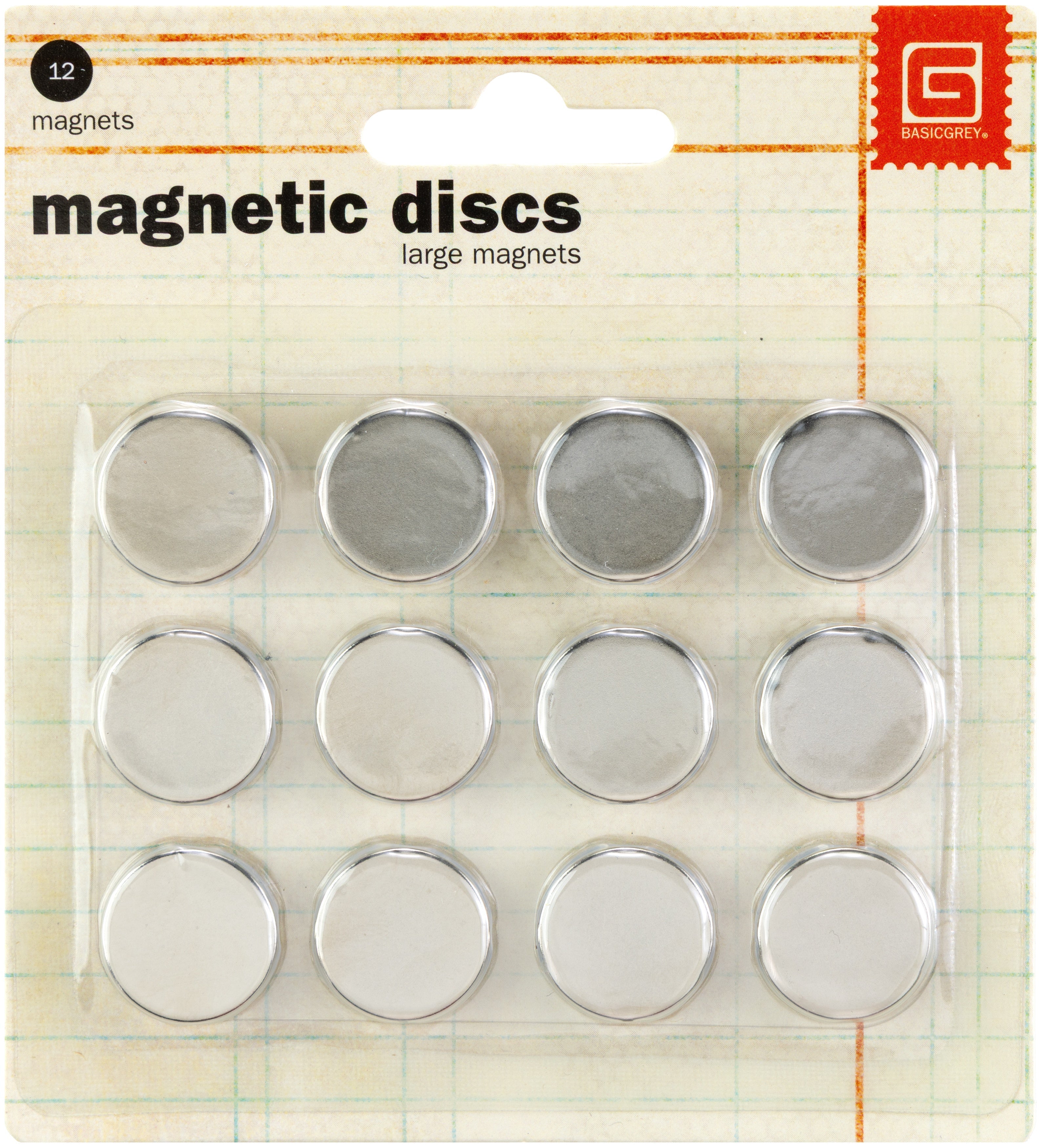 Magnetic Discs | 5/8"X1/32" | 12Pk