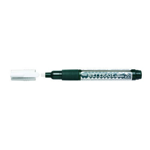 Wet Erase Chalk Marker Chisel Tip White Ink