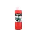 TEMPERA PAINT FLUORESC RED 16 ONZ