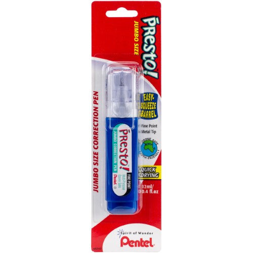 PRESTO! MULTIPURPOSE CORRECTION PEN WHITE