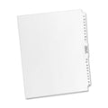 Premium Collated Binder Dividers 51-75 Tab Pkg. 25