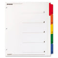 EXTRA WIDE PRINTABLE INDEX DIVIDER 5 TAB