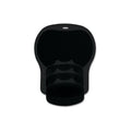 GEL MOUSE PAD W/WRISTREST BLACK