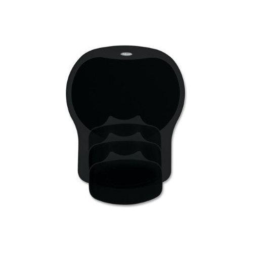 GEL MOUSE PAD W/WRISTREST BLACK