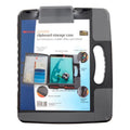 CLIPBOARD STORAGE CASE W/ HANDLE SMOKE LETTER
