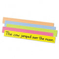 Sentence Strips 5 Asst. Bright Color 3" x  24" Pkg. 100