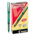 Precise V5 Rolling Ball Stick Pens 0.5 mm Extra Fine Point Green Ink CJ. 12