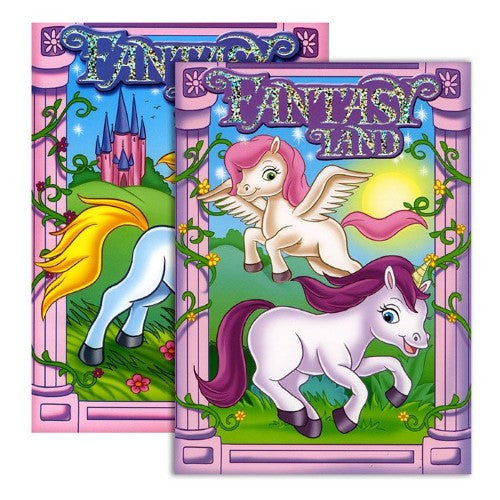 FANTASY LAND FOIL,EMBOSSED COLOR & ACTIVITY 96 PG