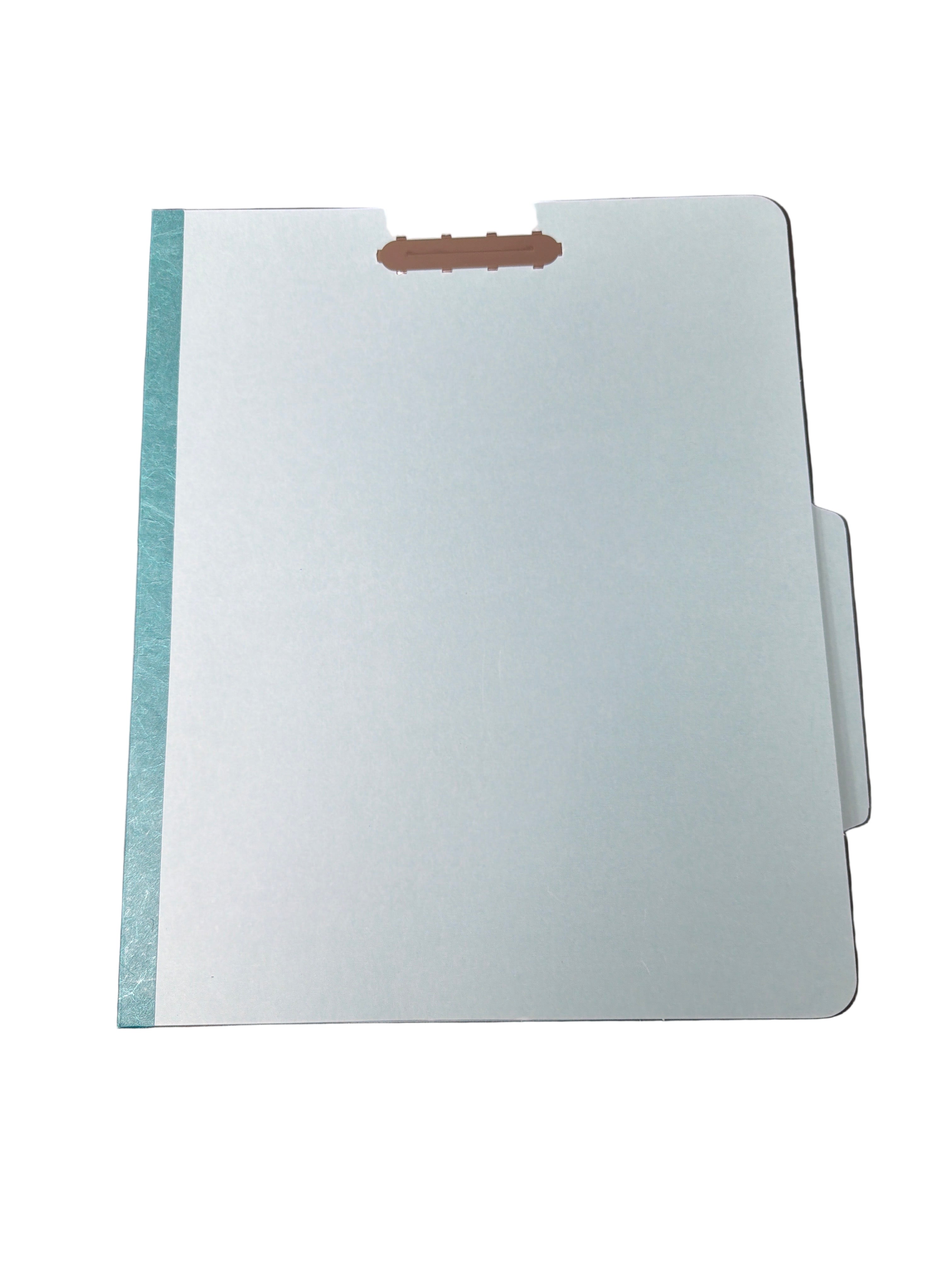 Partition Folder | Blue | Letter | 1 Partition |  10 Box