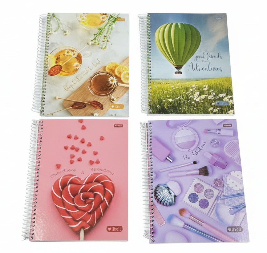 Libreta Universitaria | ♥Like It | 160pg | 10 Matéria