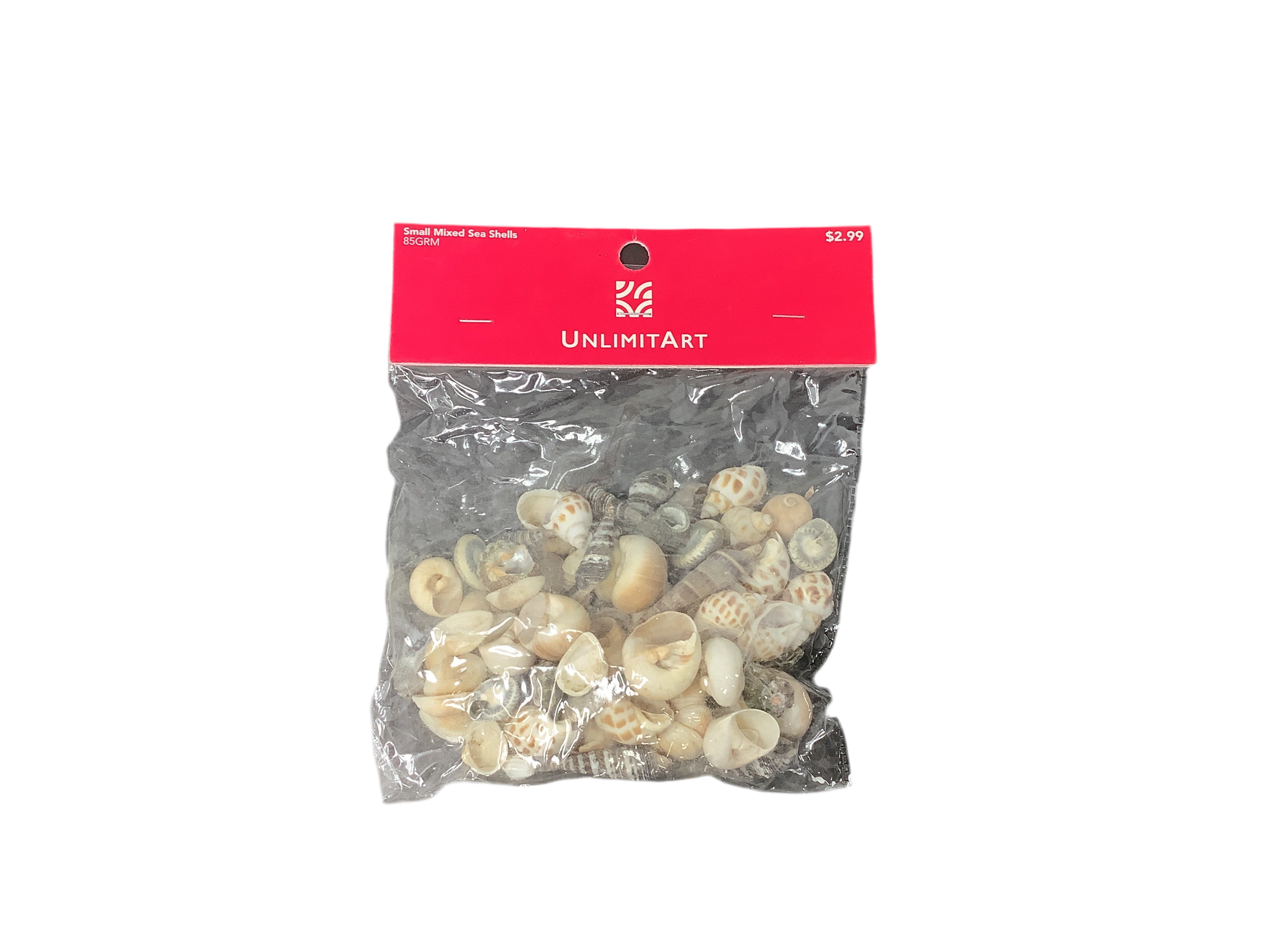 SEA SHELLS SMALL MIXED 85GRM