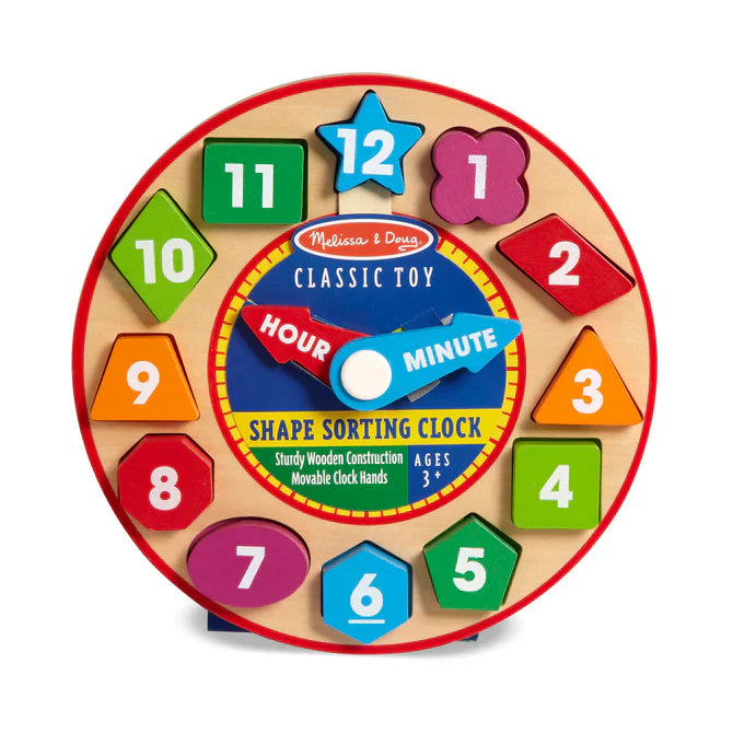 SHAPE SORTING CLOCK