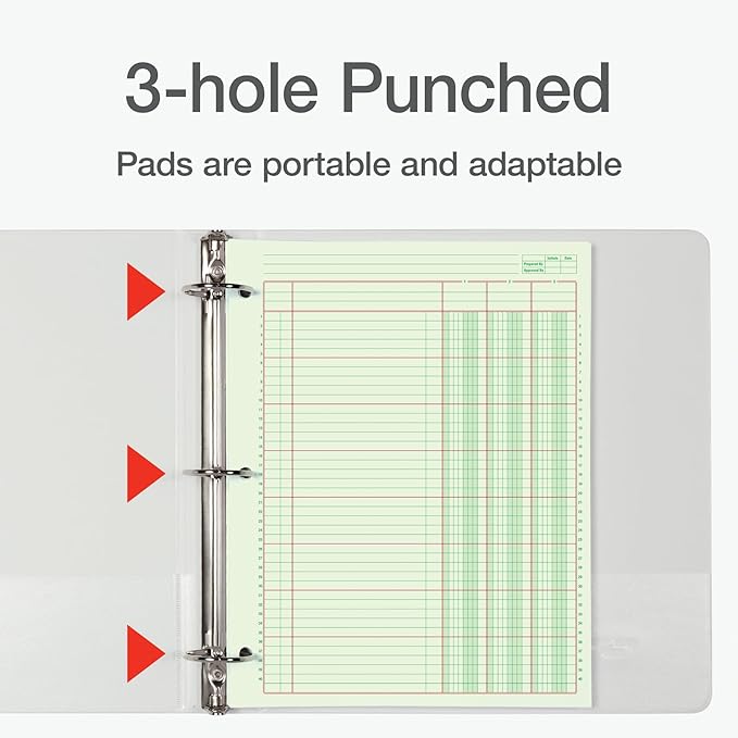 Columnar Analysis Pad | 3 Column | 8 1/2 X 11
