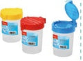 Vaso limpia pinceles, sistema antiderrame