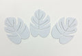 Felt  Leaf White  10PCS