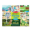 REUSABLE STICKER PAD - HABITATS