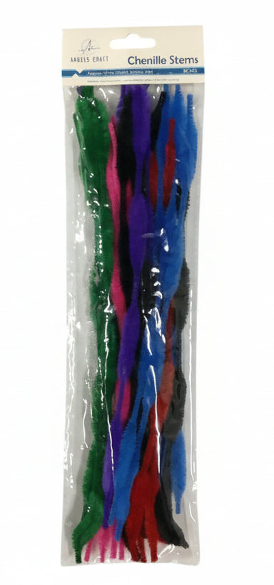 Bump Chenille Stems | Asst Colors | 24ct