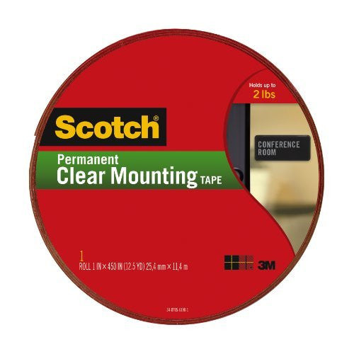 Scotch Mounting | Clear | 1" x 450