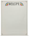 Rainbow Doodles Welcome Chart Blank 17 x 22