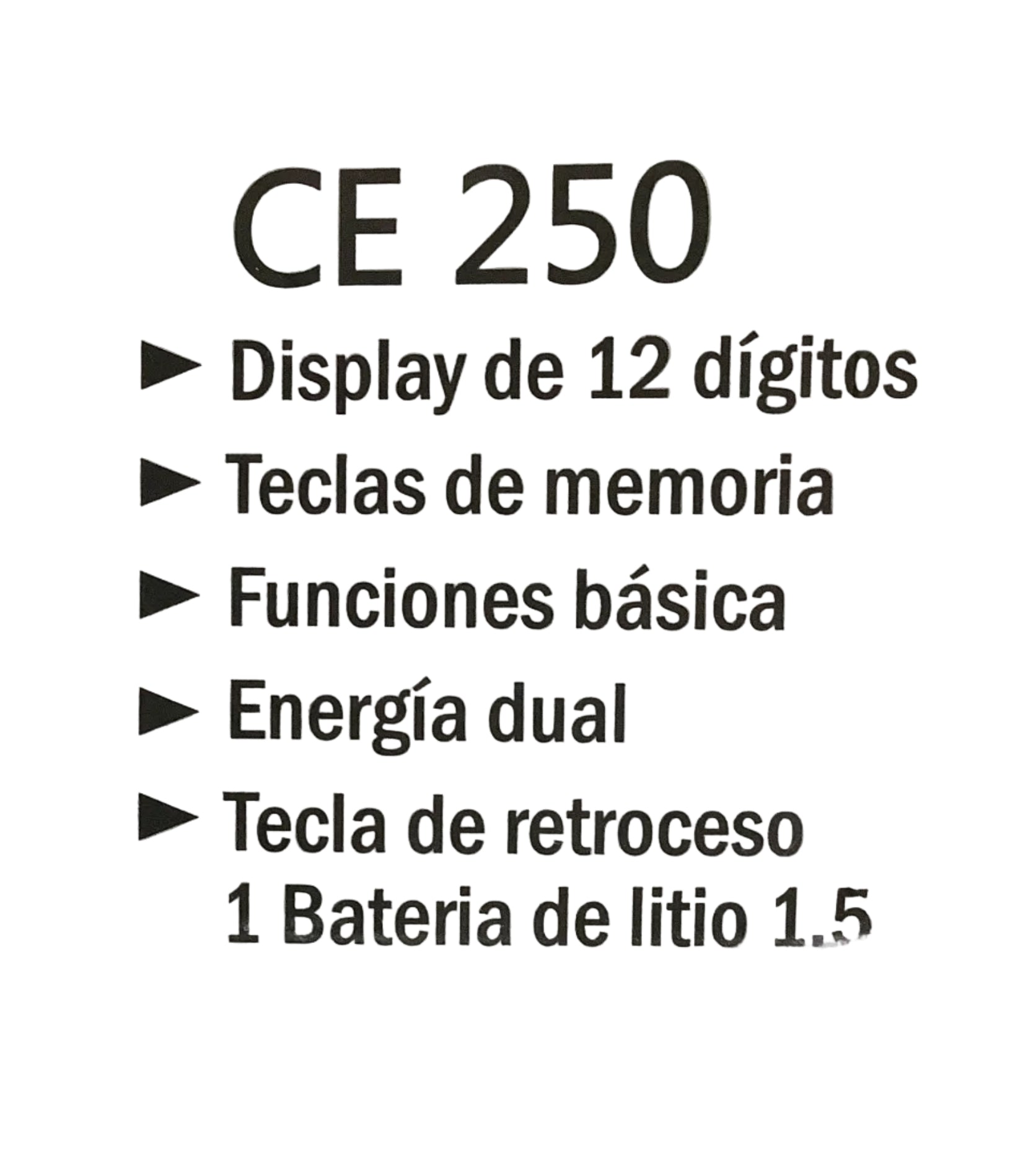 Calculadora Royal 3 piezas CA700| Junior Fresh | CE 250