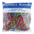 RUBBER BAND ASSORTED DIMENSIONS 0.5 LB