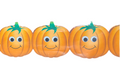 Die Cut Borders Happy Pumpkins