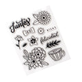 BUEOS DIAS ACRYLIC STAMP 12PCS
