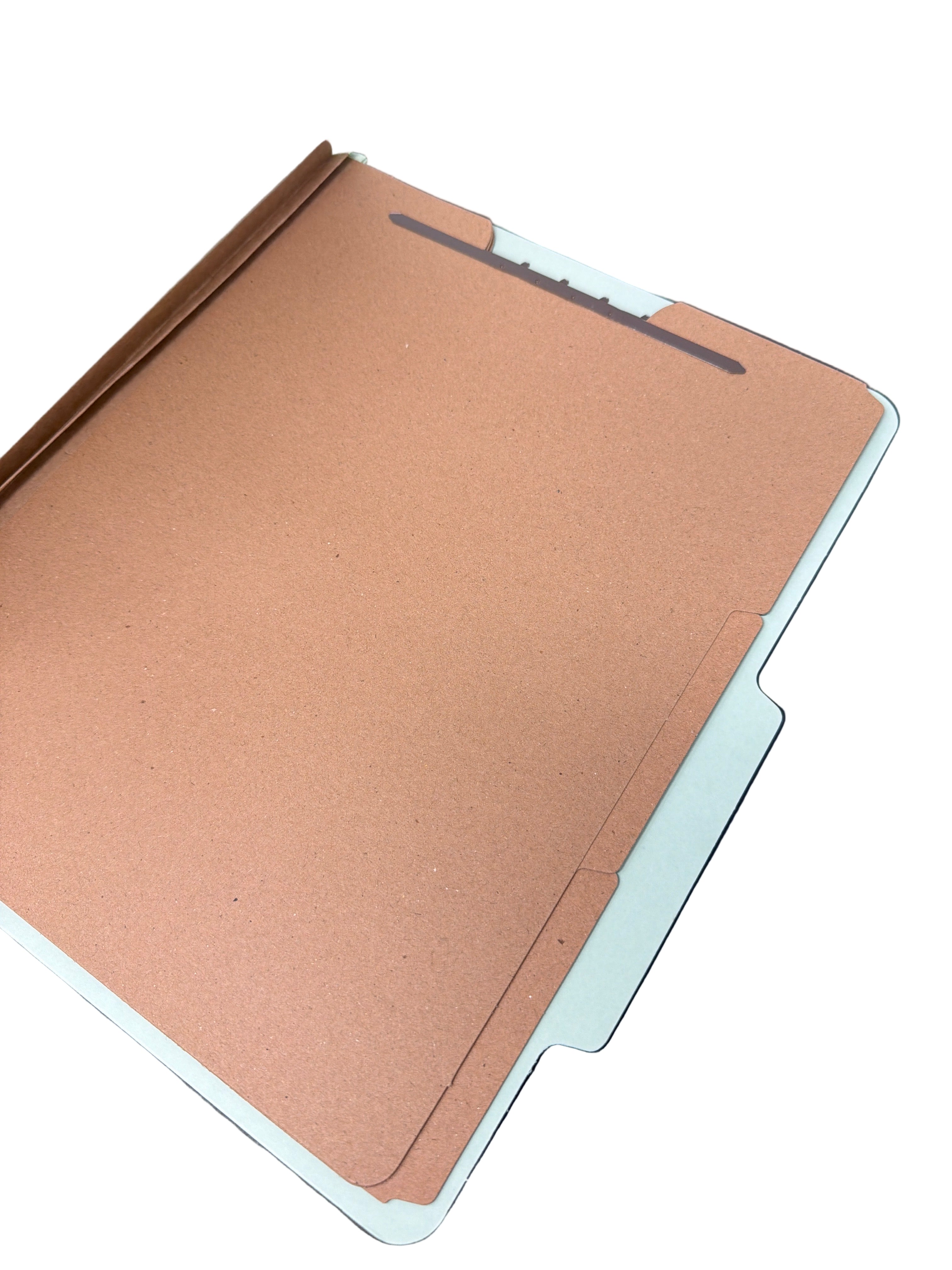 Partition Folder | Letter | Green | 3 Partition | 10 Box