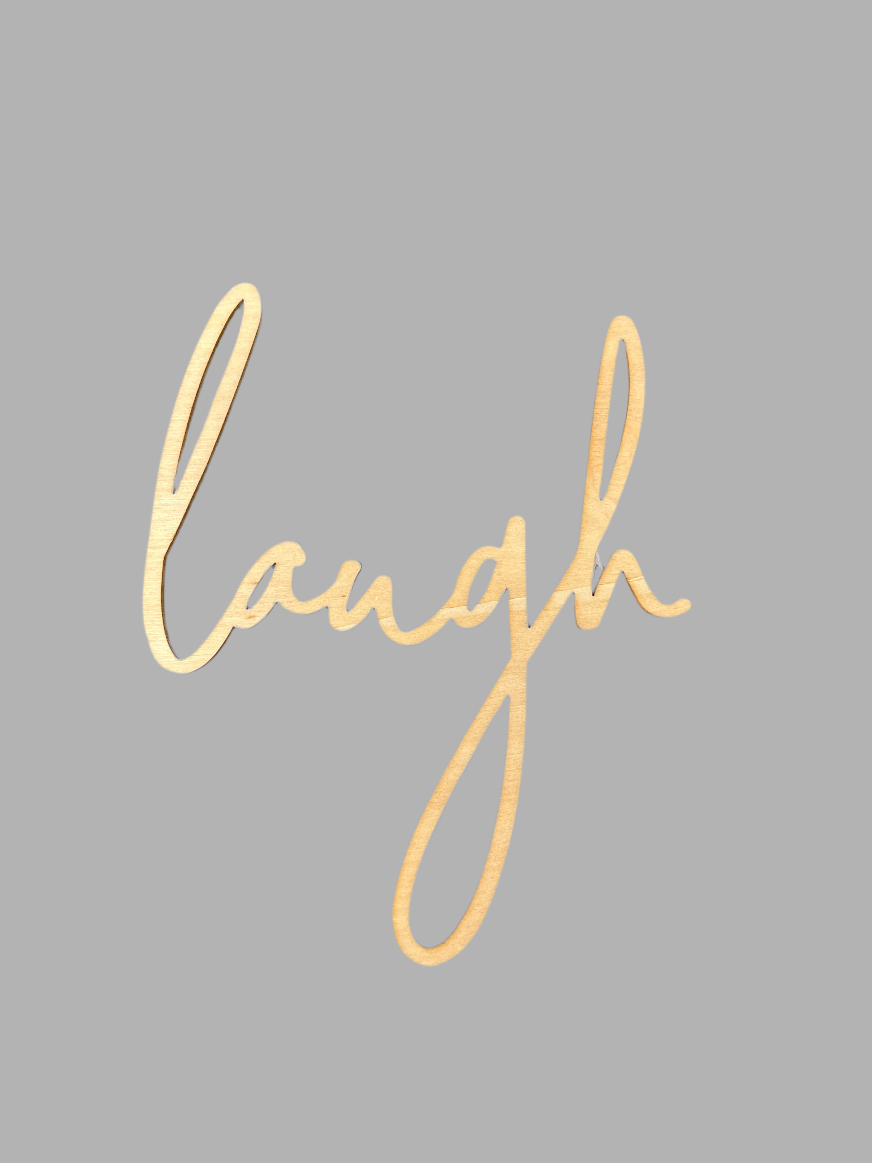 WOOD WORD LAUGH