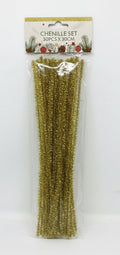 Gold Chenille Glitter | 30 PCS