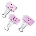 BINDER CLIP EMOJI CANDY PINK SMALL PQ.20